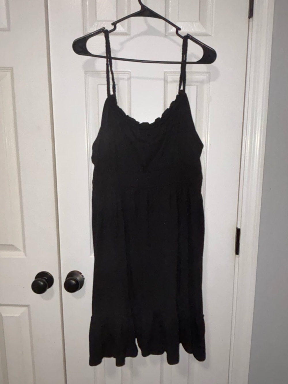Women’s Spaghetti Strap Sundress summer ruffle sleeveless party travel sexy